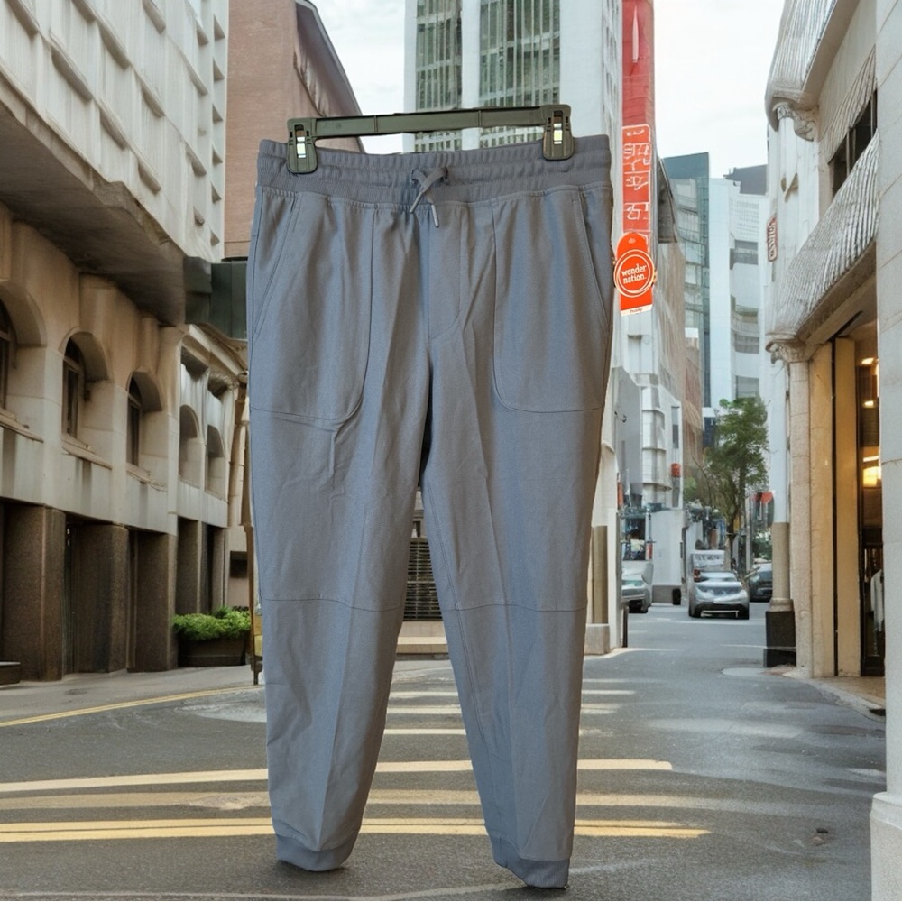 Wonder Nation Husky Boys Polyester Joggers Lightweight Cool Moisture Wicking NWT